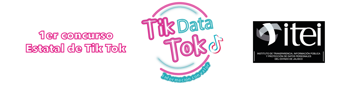 Logotipo del 1er Concurso Estatal de TikTok 2023
