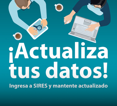Actualiza tus datos