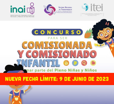 CONCURSO PARA SER COMISIONADA Y COMISIONADO INFANTIL Y FORMAR PARTE DEL PLENO NIÑAS Y NIÑOS 2023