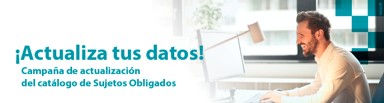 Actualización de Datos para Sujetos Obligados