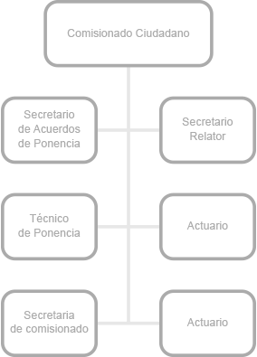 Estructura el área consejo